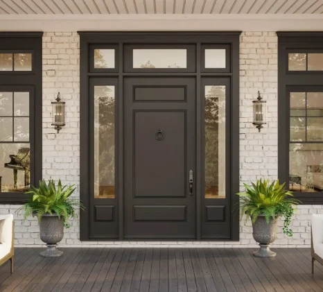 Artisan Solid Wood Carved Doors